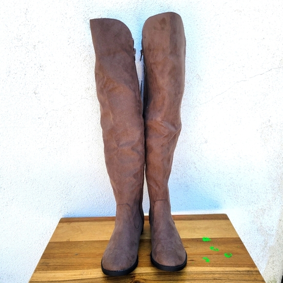 STYLE & CO. WOMENS HAYLEY  KNEE HIGH BOOTS SIZE 6 - Picture 6 of 16